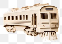 PNG Train vehicle white background transportation. AI generated Image by rawpixel.