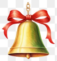 PNG Bell white background celebration decoration. 