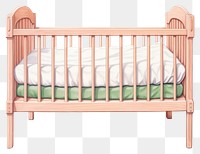 PNG Bed furniture crib  