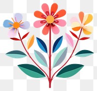 PNG Flower pattern craft plant. 