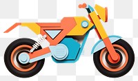 PNG Motorcycle vehicle wheel representation. 