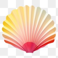 PNG Shell white background invertebrate creativity. AI generated Image by rawpixel.
