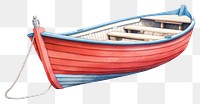 PNG Boat watercraft vehicle rowboat. AI generated Image by rawpixel.