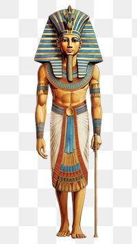 PNG Ancient egypt adult white background representation. 