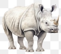 PNG Rhinoceros wildlife animal mammal. 