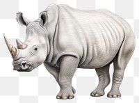 PNG Rhinoceros wildlife elephant cartoon. 