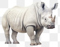 PNG Rhinoceros wildlife animal mammal. 