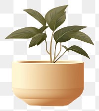 PNG Plant vase leaf pot. 