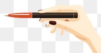 PNG Pen cosmetics holding hand. AI generated Image by rawpixel.