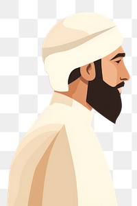PNG Islam man adult photography illustrated. AI generated Image by rawpixel.