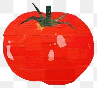 PNG Tomato art creativity vegetable. AI generated Image by rawpixel.