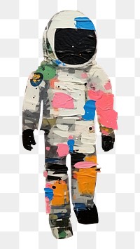 PNG Astronaut art astronaut painting. 