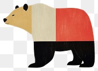 PNG Bear bear art mammal. 