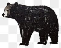 PNG Bear bear art painting. 