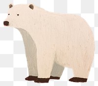 PNG Bear bear art painting. 