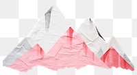 PNG Fuji mountain paper art origami. 