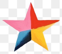 PNG Star art abstract symbol. AI generated Image by rawpixel.
