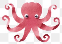 PNG Octopus animal white background representation. AI generated Image by rawpixel.