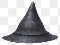PNG Wizard hat black white background clothing. AI generated Image by rawpixel.