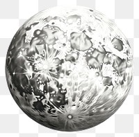 PNG Sphere monochrome circle planet. 