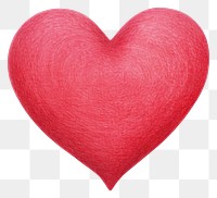 PNG Heart red white background creativity. AI generated Image by rawpixel.