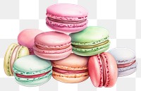 PNG Macarons macarons food  