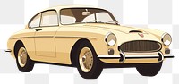 PNG Classic car vehicle transportation convertible. AI generated Image by rawpixel.