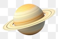 PNG Planet saturn space white background simplicity. 