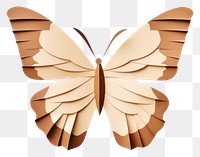 PNG Butterfly insect wood art. AI generated Image by rawpixel.
