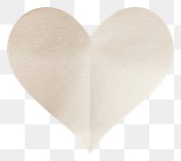 PNG Heart paper white white background. AI generated Image by rawpixel.