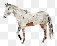 PNG Horse animal mammal paper. 