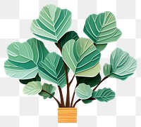 PNG Fiddle-leaf fig houseplant art creativity handicraft. 