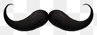 PNG Moustache mustache person black