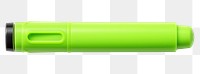 PNG Marker pen green white background dynamite. 