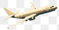 PNG Aeroplane aircraft airplane airliner. AI generated Image by rawpixel.