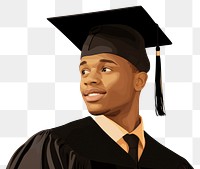 PNG Graduation intelligence achievement certificate. AI generated Image by rawpixel.