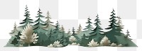 PNG A forest plant tree gray background. AI generated Image by rawpixel.