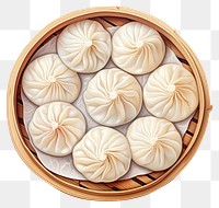 PNG Chinese food xiaolongbao dumpling  