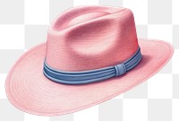 PNG A travel hat red white background protection. 