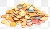 PNG Treasure coin backgrounds money. 