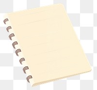 PNG Notebook paper diary page electronics. 