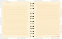 PNG Notebook paper backgrounds diary page. 