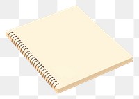 PNG Notebook paper publication diary text. 