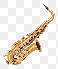 PNG Saxophone oboe performance euphonium. AI generated Image by rawpixel.