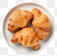 PNG Croissant plate bread food. 