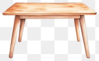 PNG Wood table furniture desk  