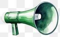 PNG Megaphone green white background electronics. 