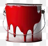 PNG Bucket splattered container cylinder. 