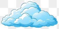 PNG Sky cloud backgrounds white background cloudscape. AI generated Image by rawpixel.