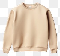 PNG Sweatshirt sweater brown coathanger